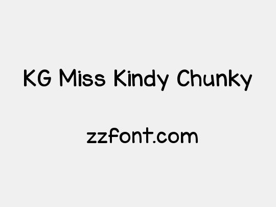 KG Miss Kindy Chunky