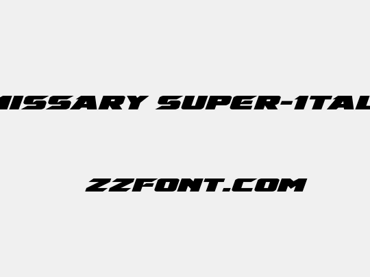 Emissary Super-Italic