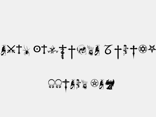 Fiolex Mephisto Dingbats