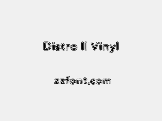 Distro II Vinyl
