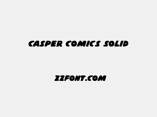 Casper Comics Solid