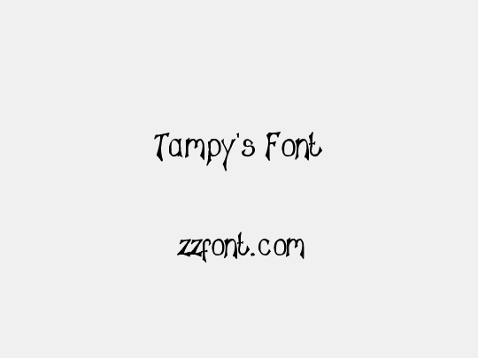 Tampy's Font
