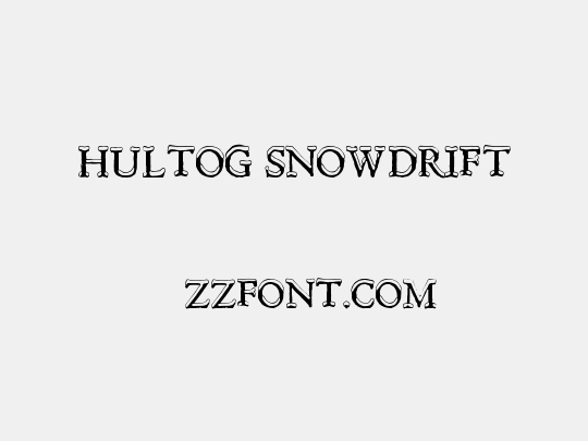Hultog Snowdrift