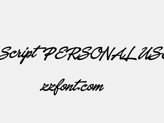 Baystar Script PERSONAL USE ONLY Medium