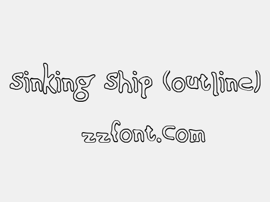 Sinking Ship (outline)