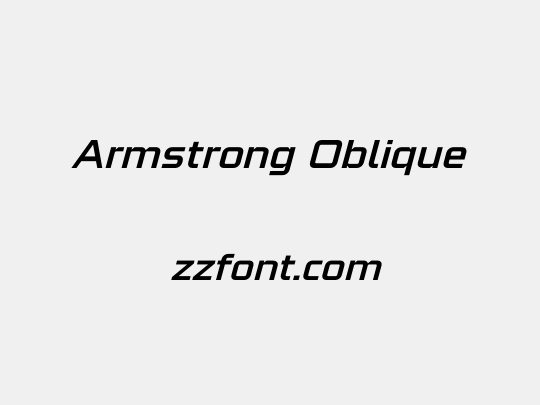 Armstrong Oblique