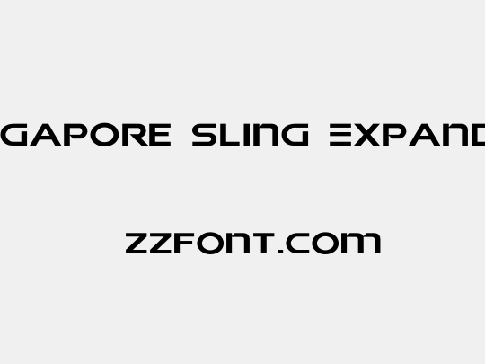 Singapore Sling Expanded
