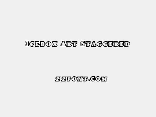 Icebox Art Staggered