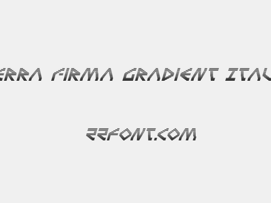 Terra Firma Gradient Italic
