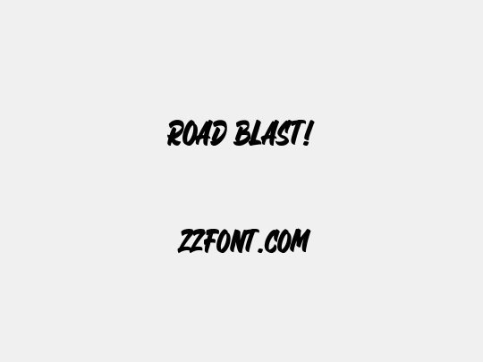 Road Blast!