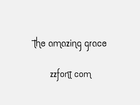 the amazing grace