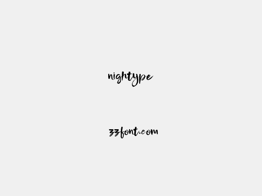 nightype