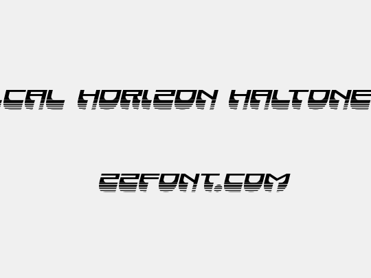 Vertical Horizon Haltone Itali