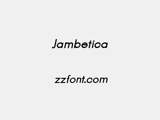 Jambetica