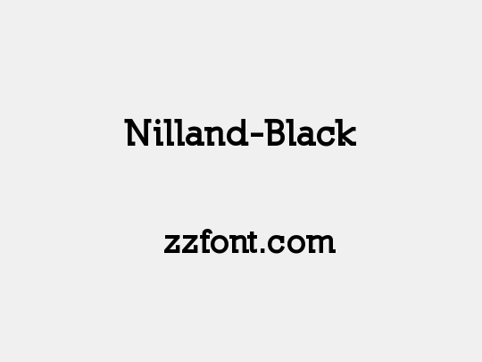 Nilland-Black