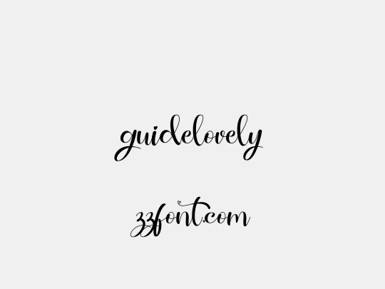 guidelovely