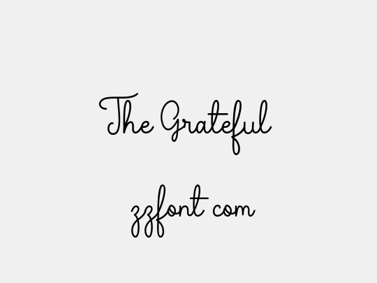 The Grateful 1