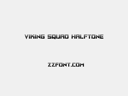 Viking Squad Halftone