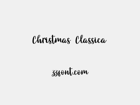 Christmas   Classica