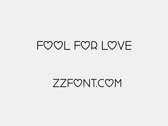 Fool For Love