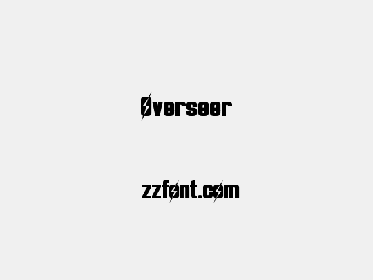 Overseer