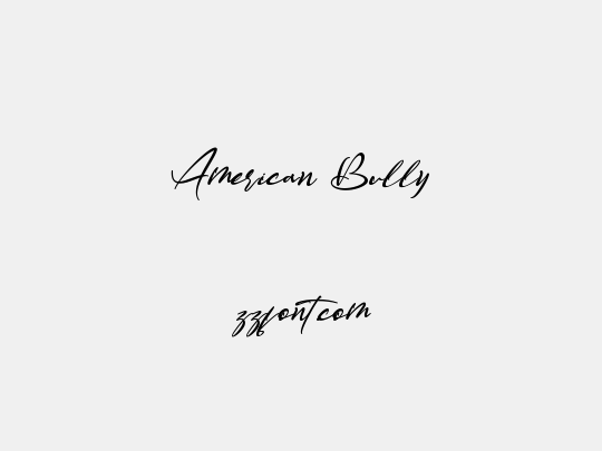 American Bully