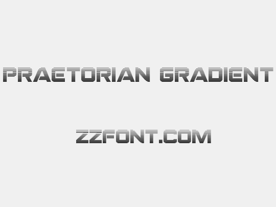 Praetorian Gradient