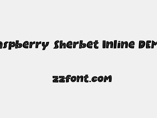 Raspberry Sherbet Inline DEMO