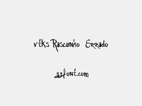 vtks Rascunho  Errado