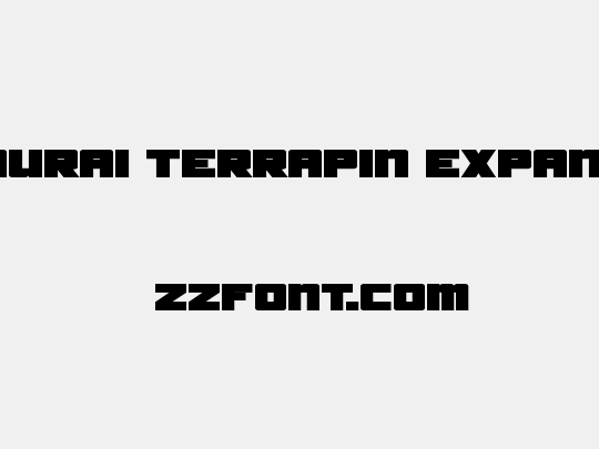 Samurai Terrapin Expanded