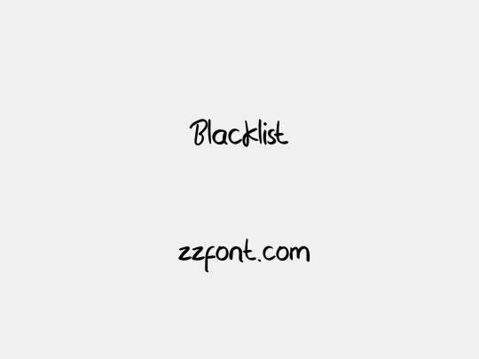 Blacklist
