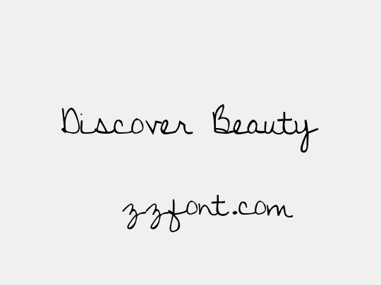 Discover Beauty