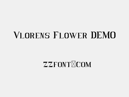 Vlorens Flower DEMO