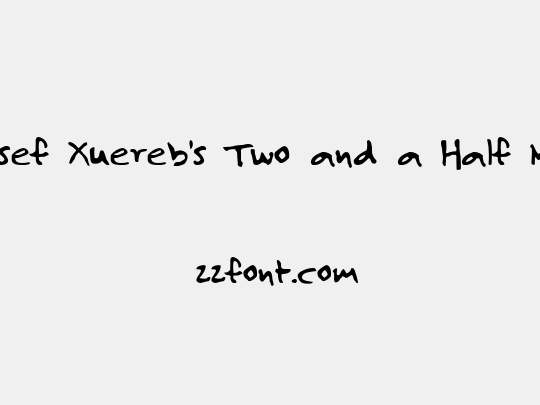 Josef Xuereb's Two and a Half Men