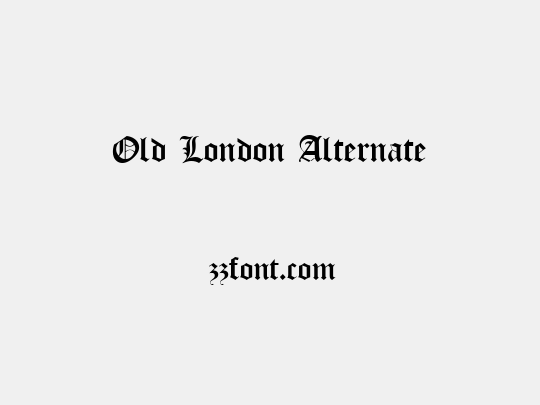 Old London Alternate