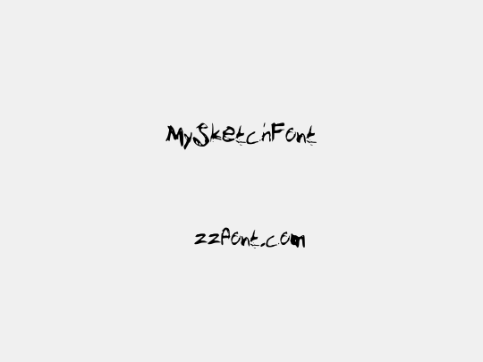 MySketchFont