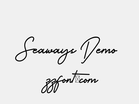 Seaways Demo