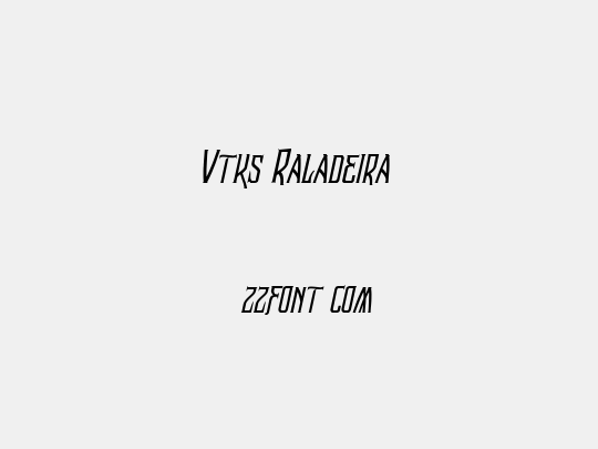 Vtks Raladeira 2