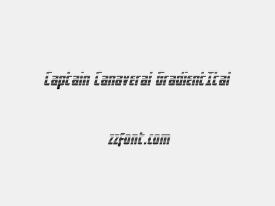 Captain Canaveral GradientItal