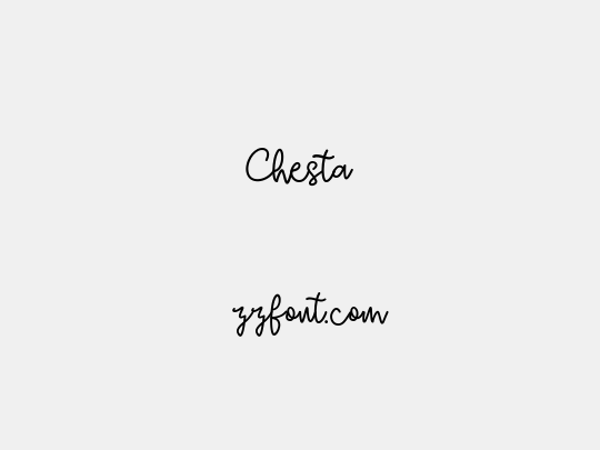 Chesta