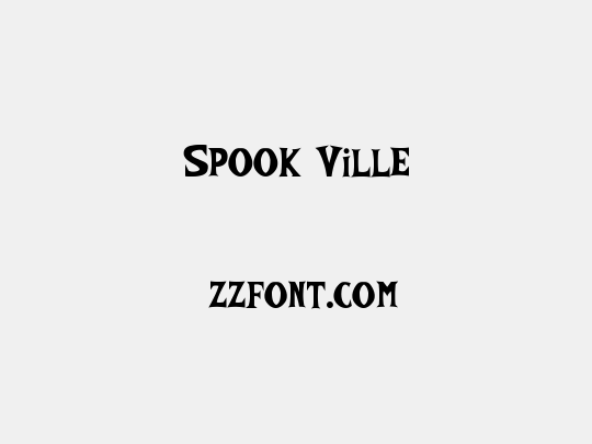 Spook Ville