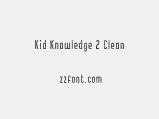 Kid Knowledge 2 Clean