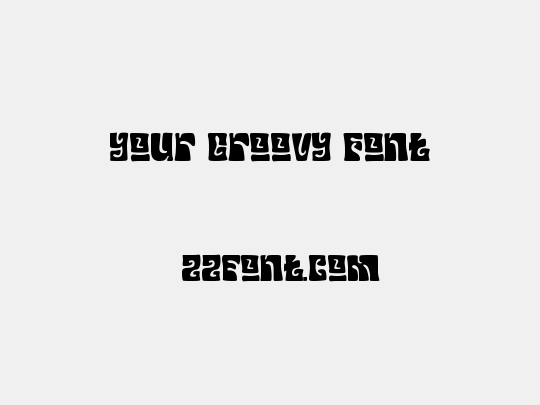 Your Groovy Font