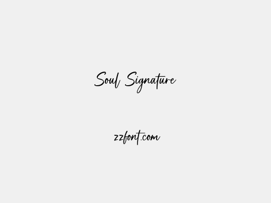 Soul Signature