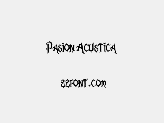 Pasion Acustica