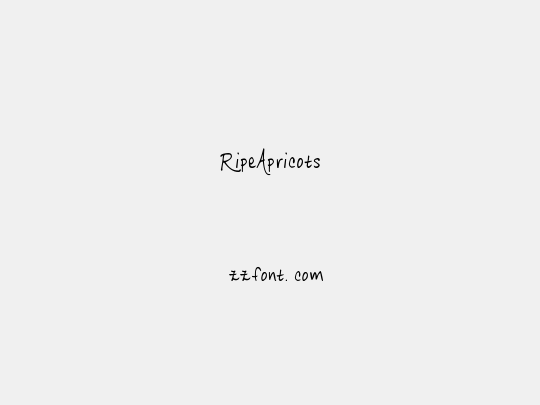 RipeApricots