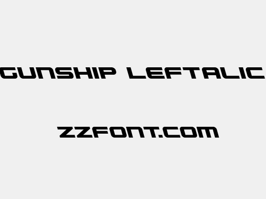 Gunship Leftalic