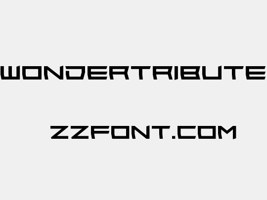 Wondertribute