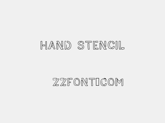 HAND STENCIL