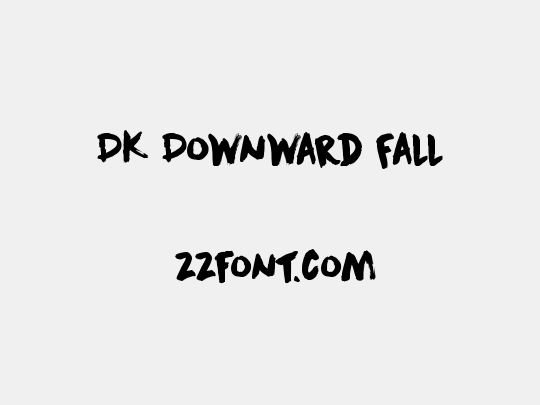 DK Downward Fall